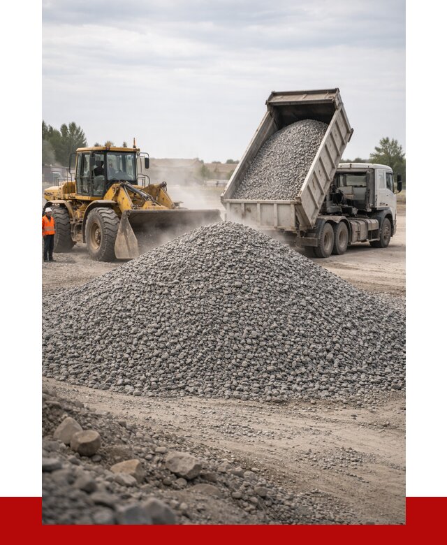Купить щебень с доставкой в Полевском от 2566 руб. | ПРОНЕРУДПлв