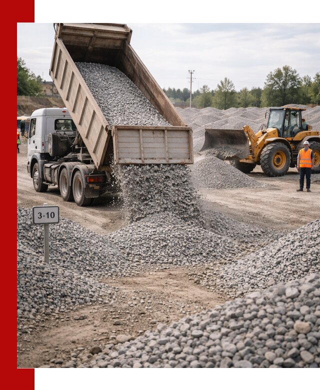 Гранитный щебень фракции 3–10: доставка и продажа в Полевской