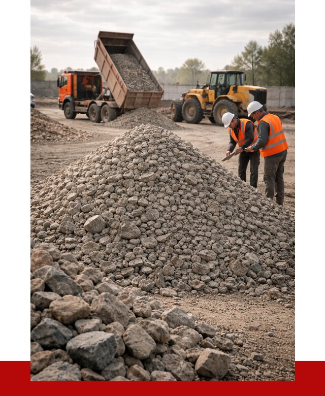 Гранитный щебень фракция 40-70 в Полевском от 2566 руб ПРОНЕРУДПлв