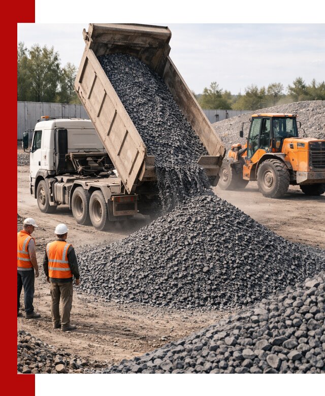 Доставка и продажа щебня габбро-диабаза в Полевском