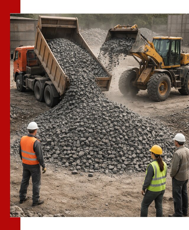 Щебень габбро-диабаз фракция 40–70 доставка в Полевском