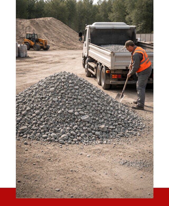 Гравийный щебень фракция 5-10 в Полевском от 2258 р. | ПРОНЕРУДПлв