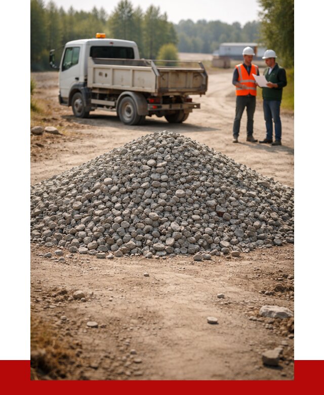 Гравийный щебень фракция 20-40 в Полевской от 1232 р. | ПРОНЕРУДПлв