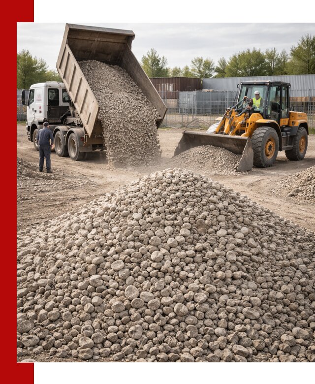 Доломитовый щебень фракции 20–41 с доставкой в Полевском