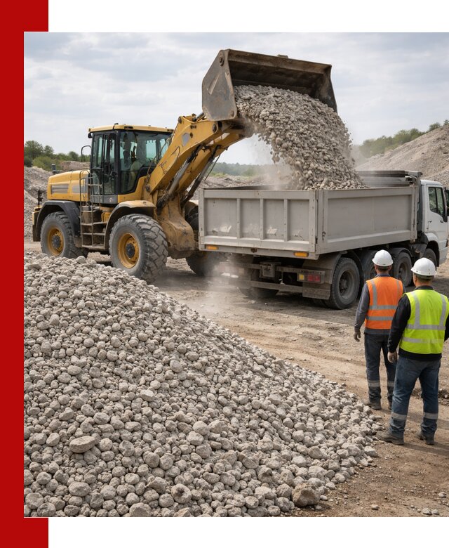 Доломитовый щебень фракция 40–71 доставка и продажа в Полевском