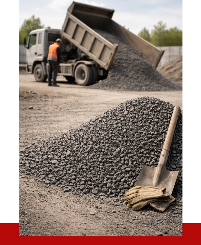 Шлаковый щебень фракция 5-20 в Полевской от 1848 р. ПРОНЕРУДПлв