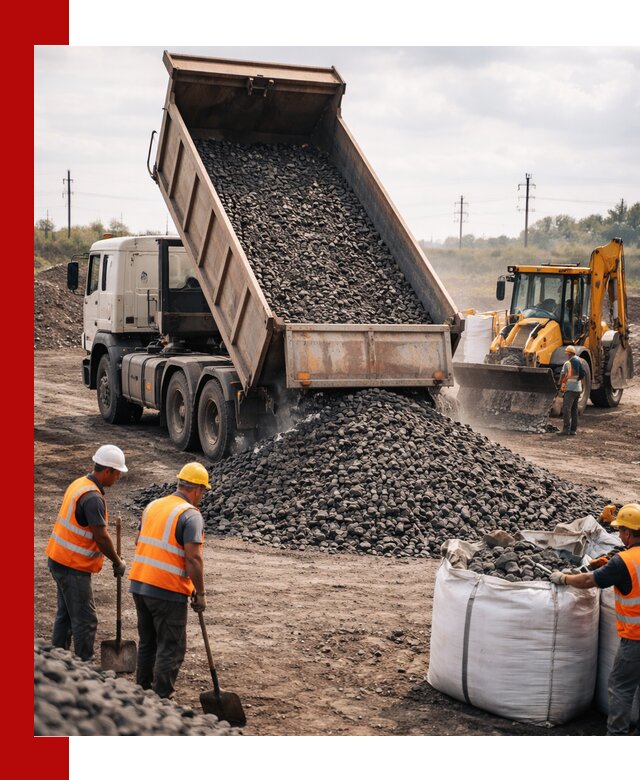 Шлаковый щебень фракция 40-70 с доставкой в Полевском