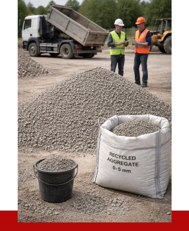 Вторичный щебень фракция 0-5 в Полевской от 1642 р. ПРОНЕРУДПлв