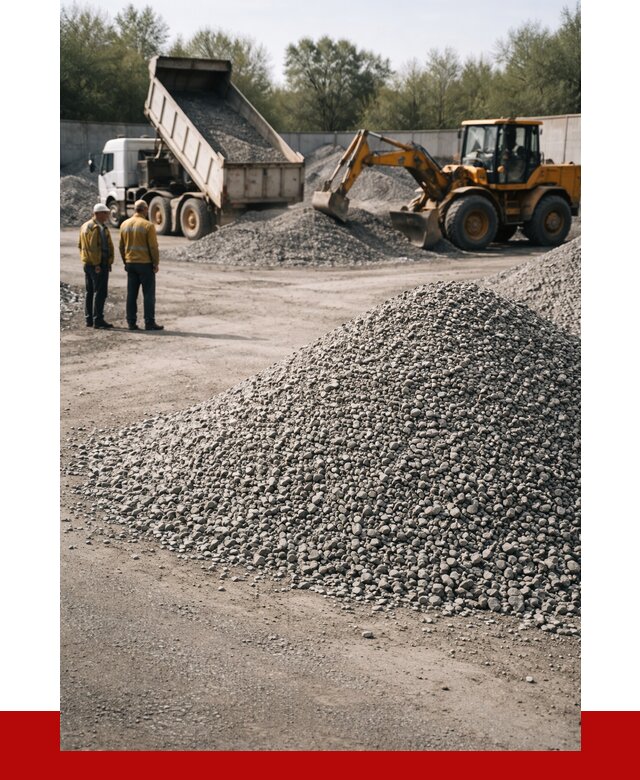 Вторичный щебень фр. 5-20 в Полевском от 1642 р. - ПРОНЕРУДПлв