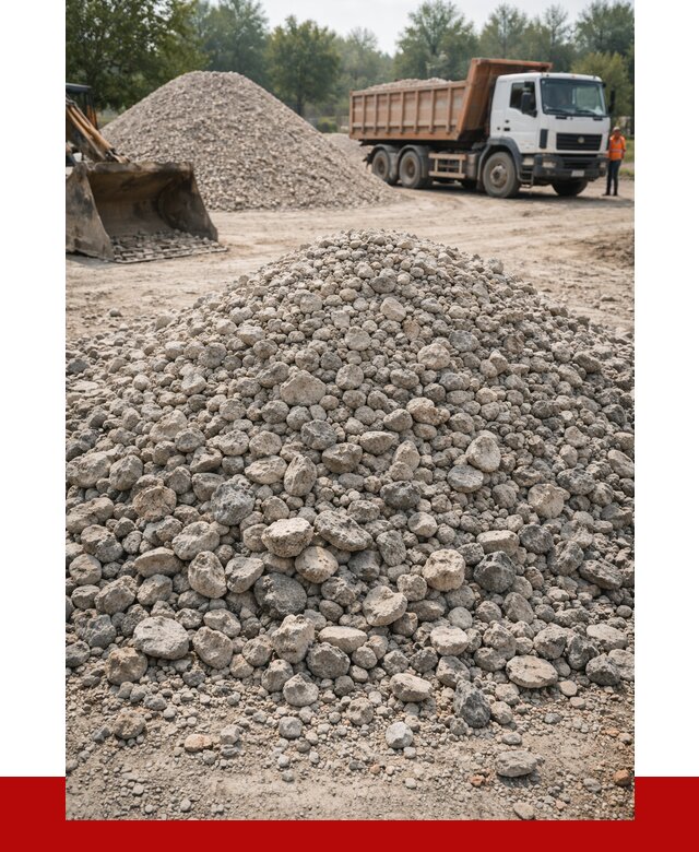 Вторичный щебень фракция 20-40 в Полевском от 2258 р ПРОНЕРУДПлв