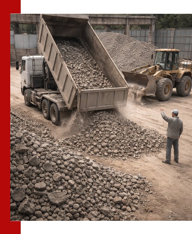 Вторичный щебень фракция 20-40 с доставкой в Полевском