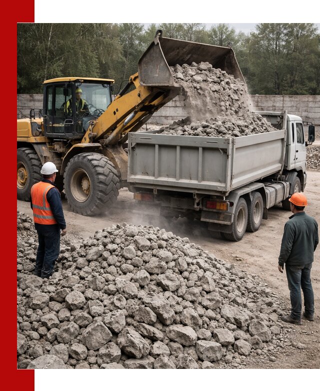 Вторичный щебень фракция 70–150 в Полевской с доставкой