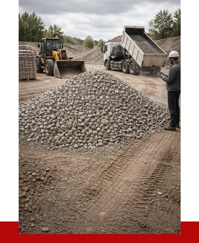 Купить бетонный щебень в Полевском, от 3285 р. ПРОНЕРУДПлв