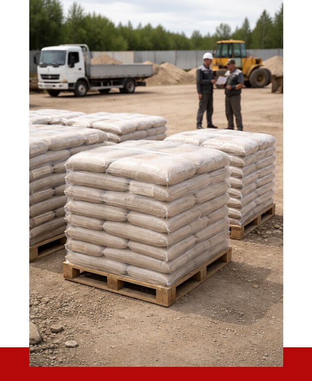 Карьерный песок в мешках в Полевском от 1232 р. - ПРОНЕРУДПлв