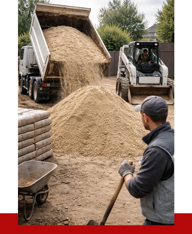 Мытый речной песок с доставкой в Полевском от 1488 р. | ПРОНЕРУДПлв