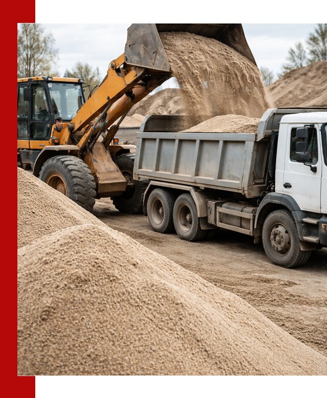 Доставка сеяного песка в Полевском оптом и в розницу