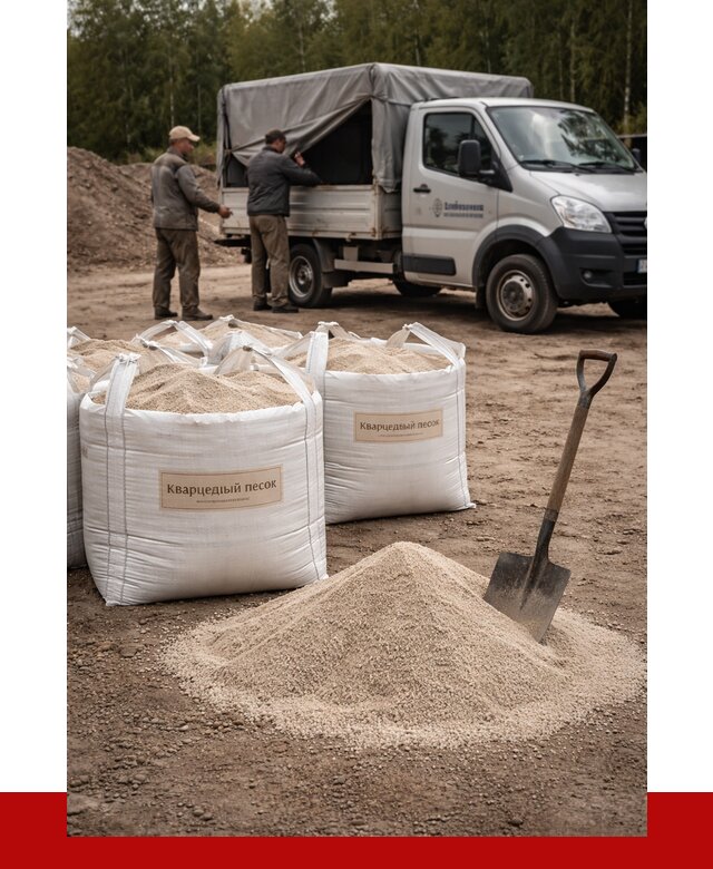 Кварцевый песок для пескоструя в Полевской от 4619 р. | ПРОНЕРУДПлв