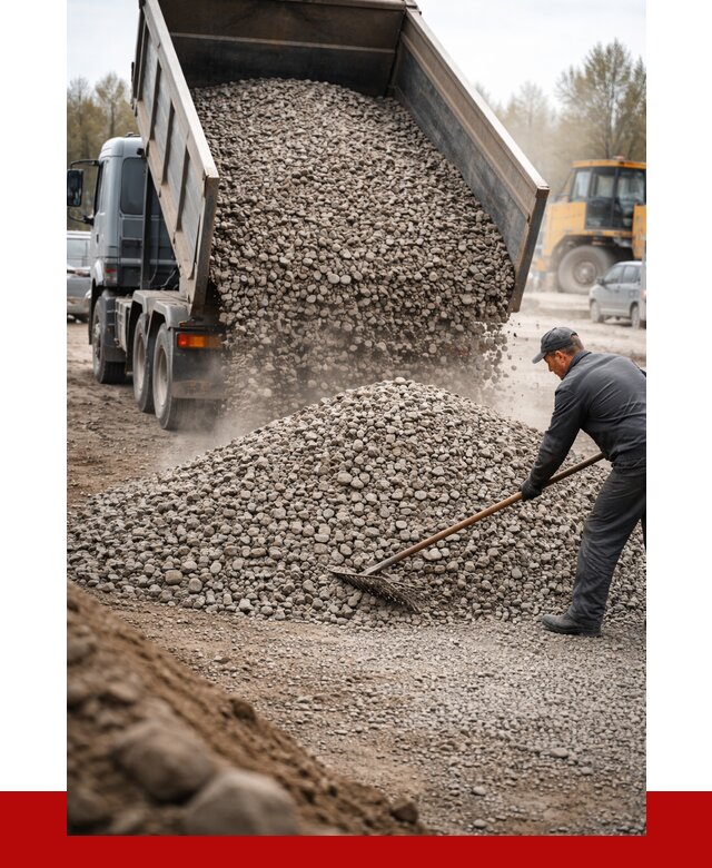 Гравий фракция 20-40 в Полевской от 2566 р. доставка | ПРОНЕРУДПлв