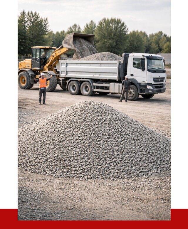 Купить мытый гравий в Полевском от 3593 р, доставка ПРОНЕРУДПлв