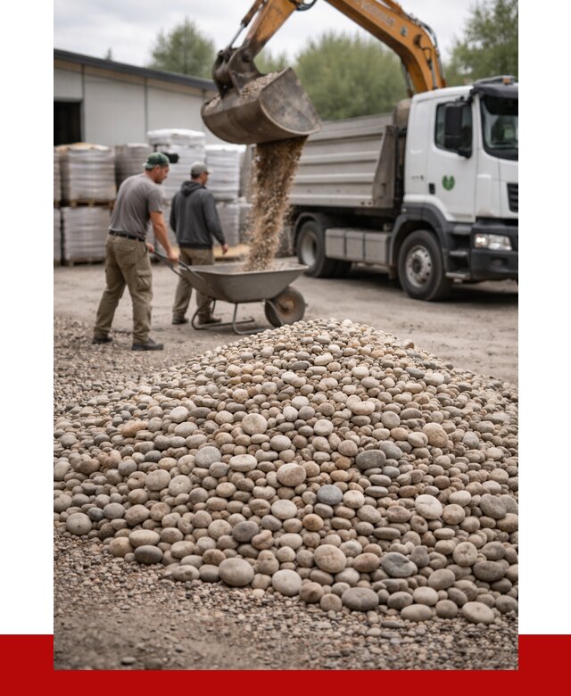 Галька декоративная в Полевском от 3285 р. за куб | ПРОНЕРУДПлв