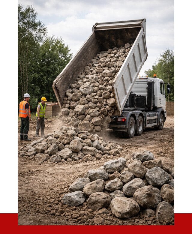 Купить булыжник в Полевском с доставкой от 4619 р. за куб | ПРОНЕРУДПлв