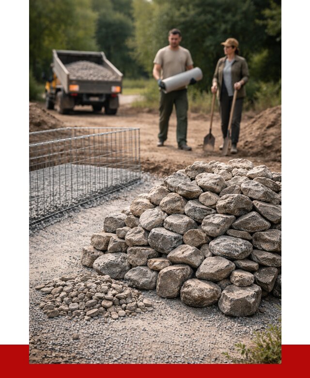 Камень для габионов фракция 100-200 в Полевской от 4927 р. | ПРОНЕРУДПлв