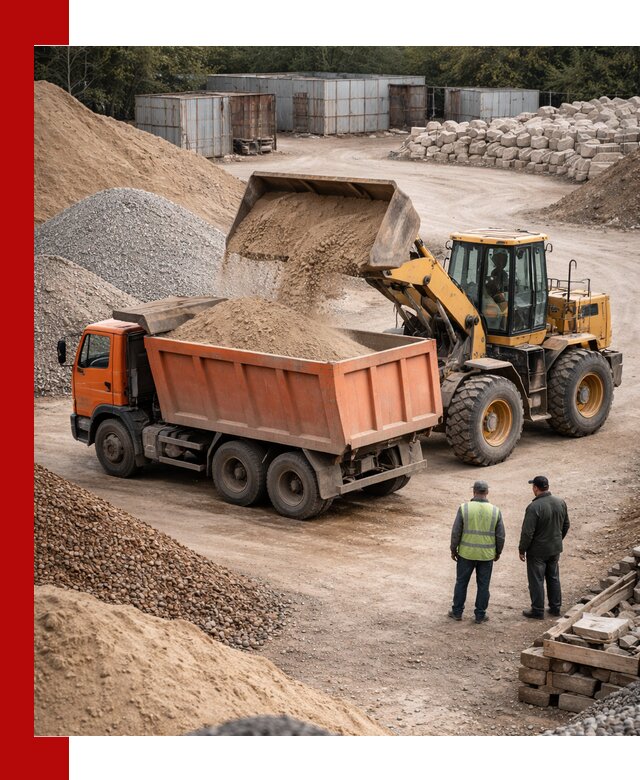 Доставка сыпучих смесей и смесей для стройки в Полевском