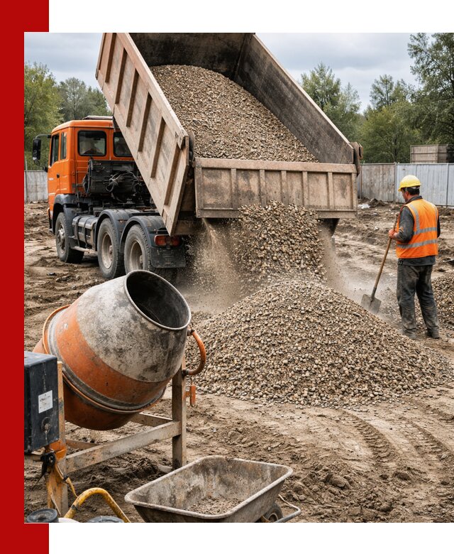 Опгс для бетона с доставкой самосвалом в Полевском от производителя
