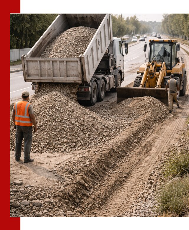 Опгс для устройства дорог и подсыпки в Полевском