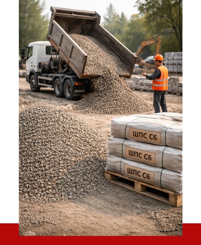 ЩПС С6 в Полевском с доставкой от 2258 р. за куб | ПРОНЕРУДПлв