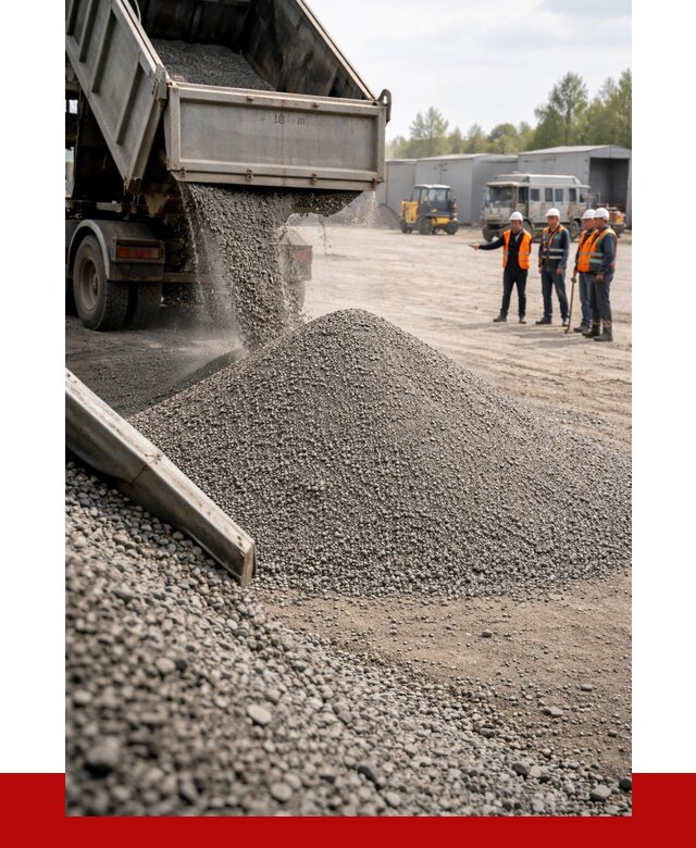 Гравийный отсев 0-5 в Полевском от 1232 р. с доставкой | ПРОНЕРУДПлв