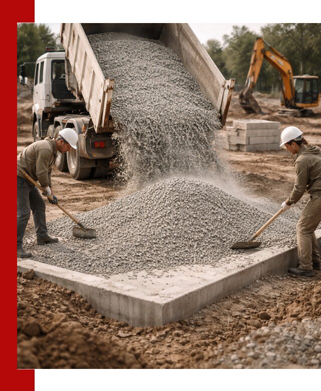 Доставка и продажа отсева для бетона в Полевском