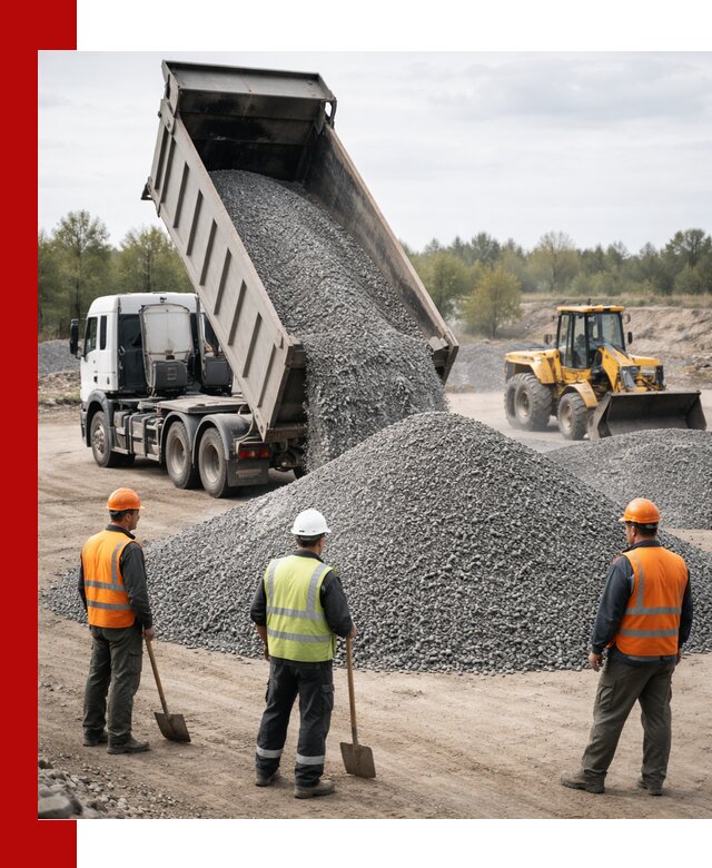 Доставка и продажа гранитной крошки в Полевском