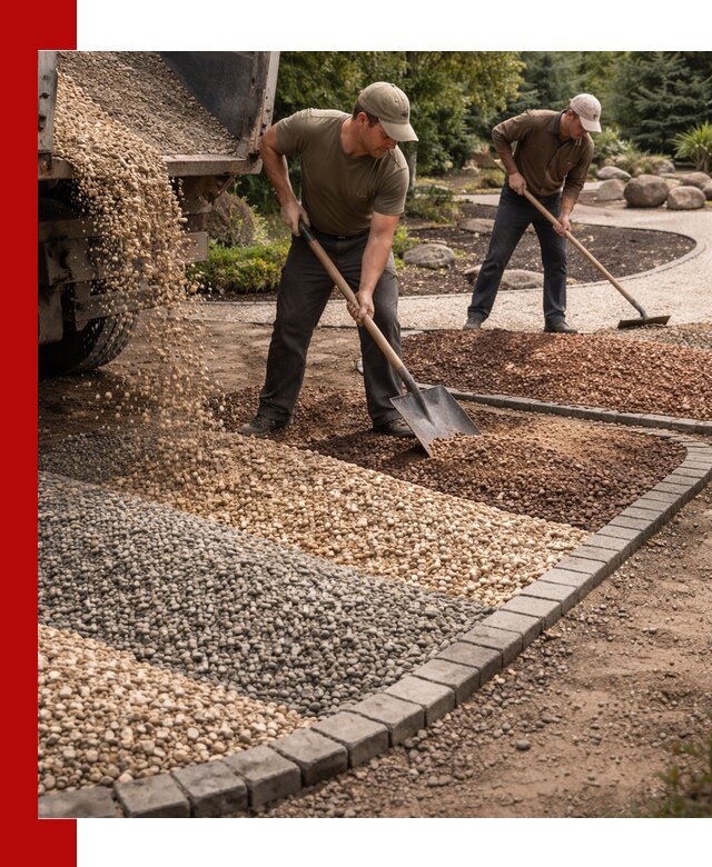 Декоративная крошка для ландшафта в Полевском — продажа и доставка