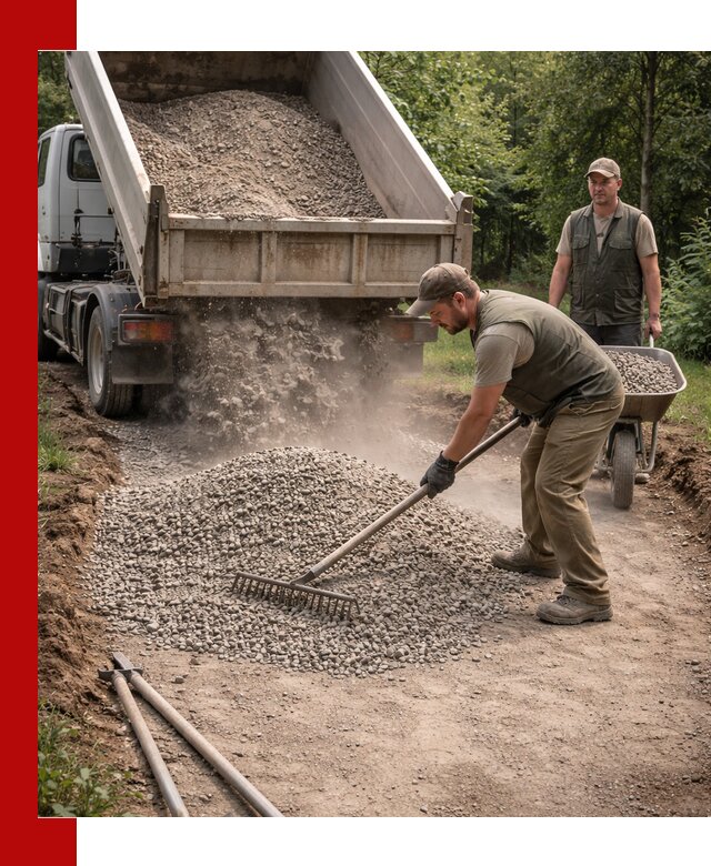 Каменная крошка для дорожек с доставкой в Полевском