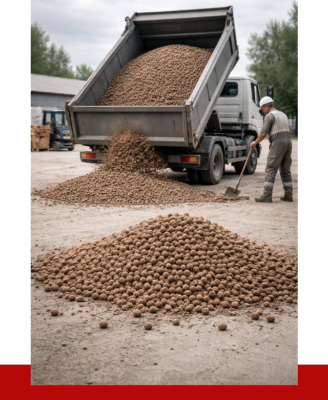 Керамзит с доставкой в Полевском от 4311 р. за м3 | ПРОНЕРУДПлв