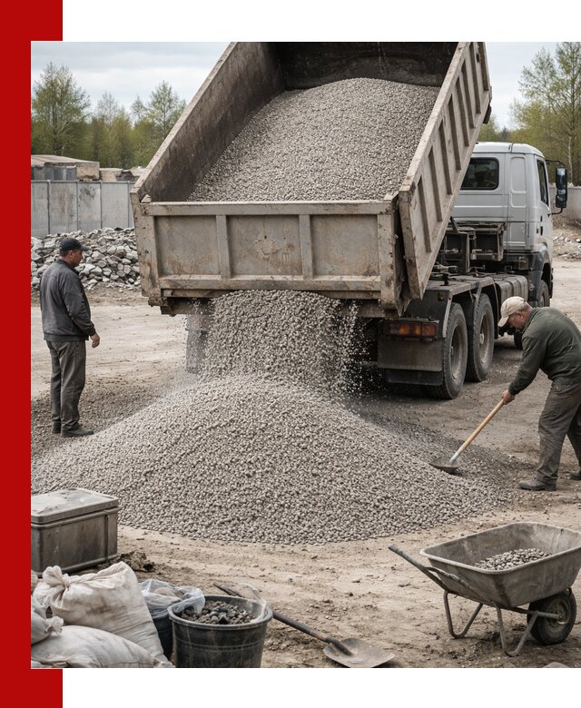 Керамзит фракция 0-5: доставка и продажа в Полевском