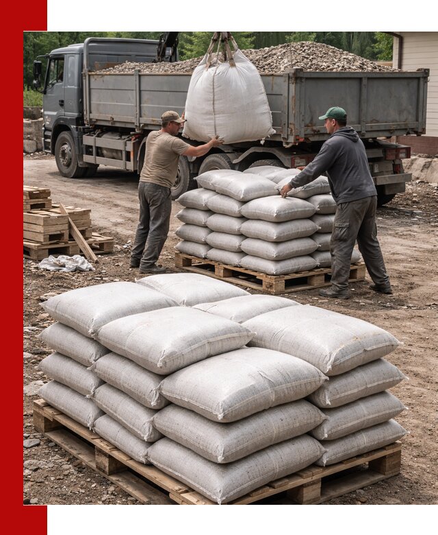 Керамзит в мешках с доставкой в Полевском от компании-поставщика