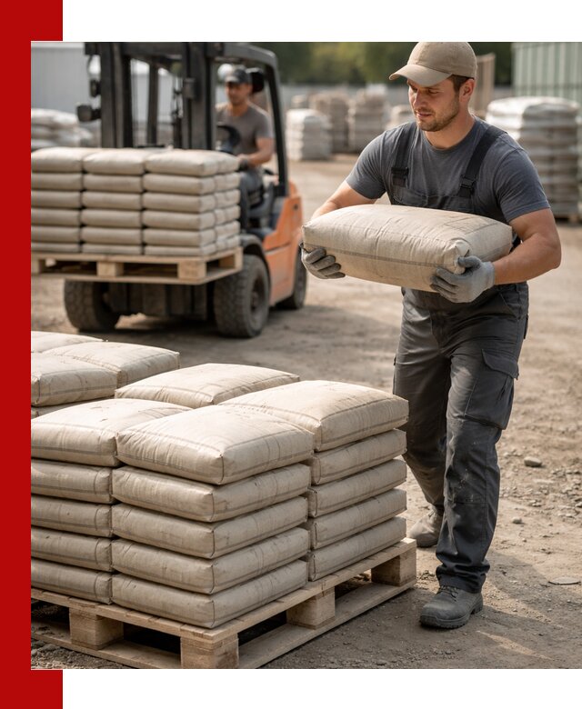 Доставка цемента в мешках оптом и в розницу в Полевском