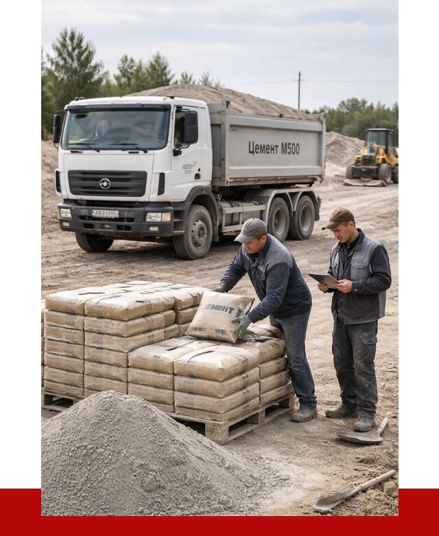 Купить цемент м500 с доставкой в Полевском от 5338 р. | ПРОНЕРУДПлв