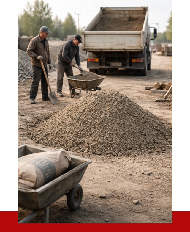 Цементно-песчаная смесь М150 в Полевском от 4825 р. | ПРОНЕРУДПлв