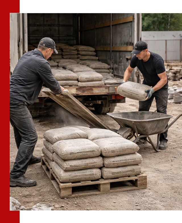 Пескобетон М300 с доставкой в Полевском по выгодной цене