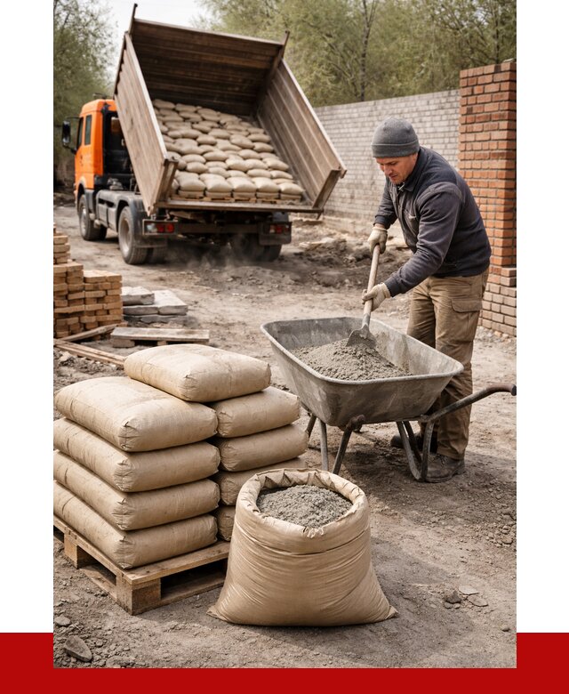 Купить сухую смесь для кладки в Полевском от 1232 р. | ПРОНЕРУДПлв