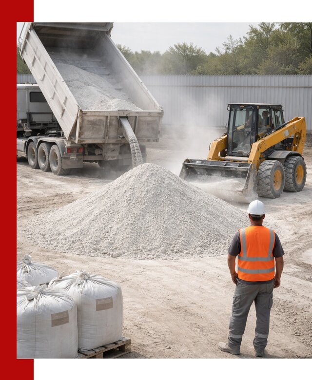 Доставка и продажа известняковой муки в Полевском