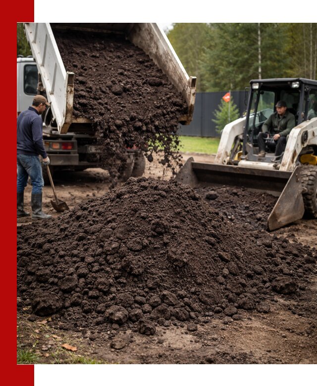 Плодородный грунт с доставкой в Полевском для садов и огородов