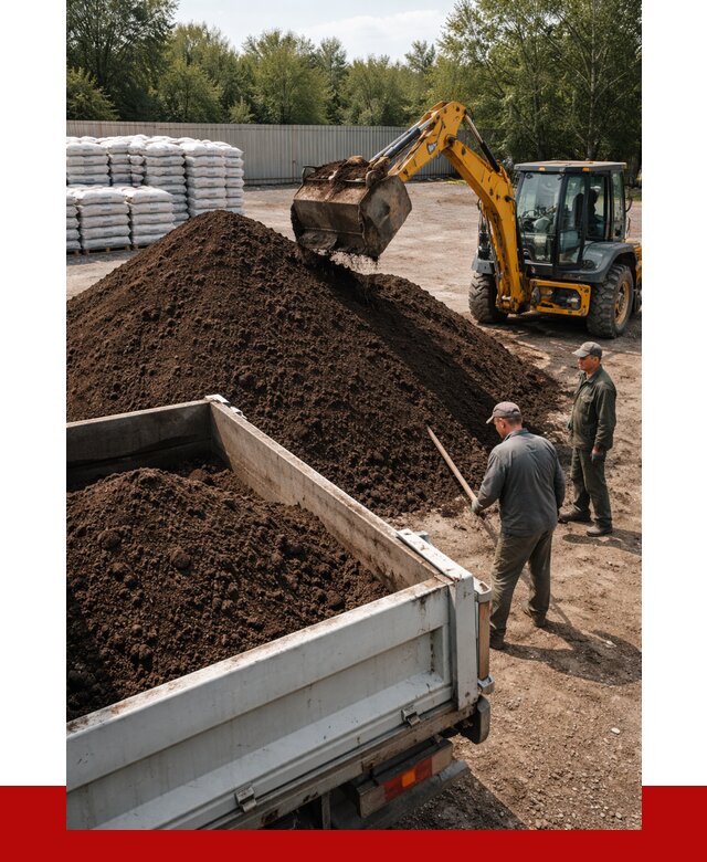 Растительный грунт с доставкой в Полевском от 3285 р. | ПРОНЕРУДПлв