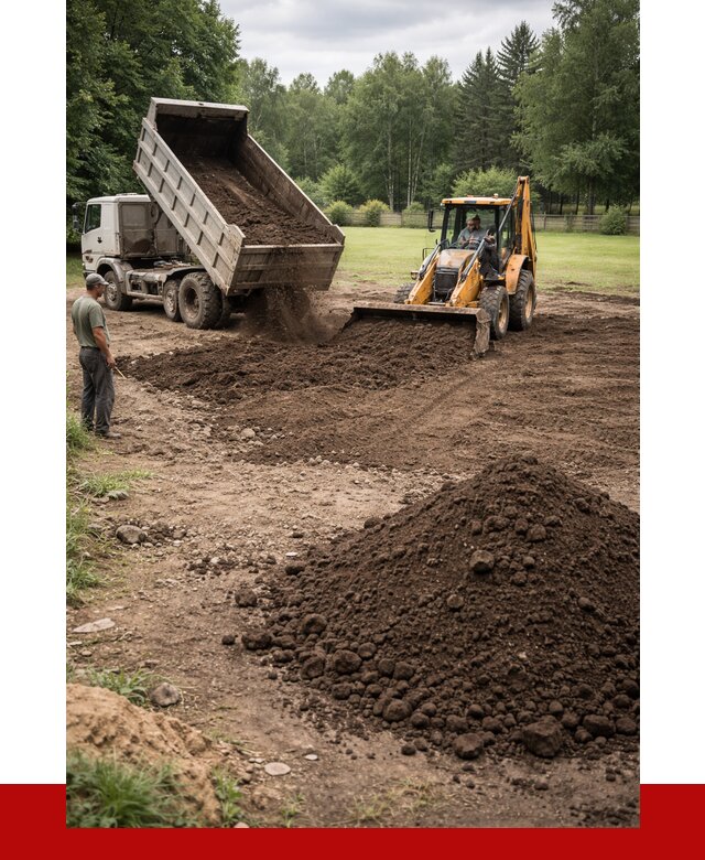 Грунт для выравнивания участка в Полевском от 1232 р. | ПРОНЕРУДПлв