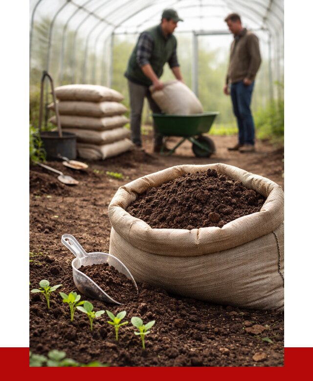 Грунт для теплицы в Полевском с доставкой от 1540 р. | ПРОНЕРУДПлв