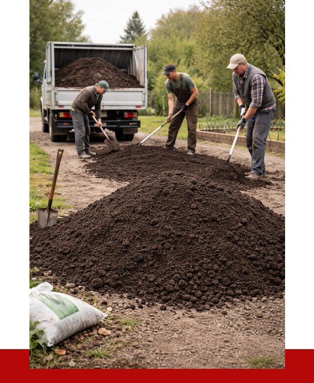 Купить землю для огорода в Полевском от 3285 р./куб | ПРОНЕРУДПлв