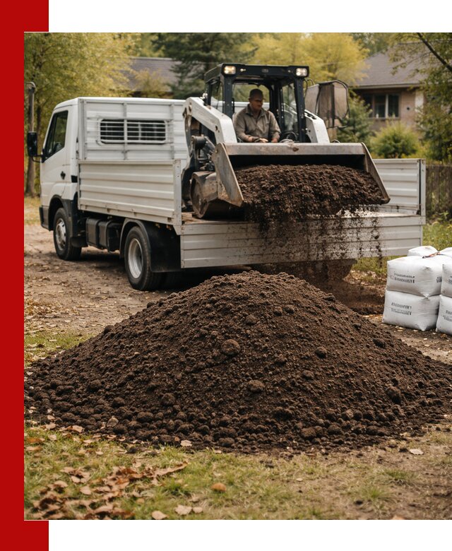 Доставка садовой земли в больших объёмах в Полевском